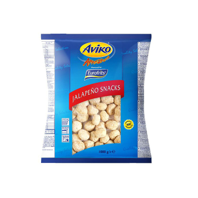 Cheese snack with jalapeno Aviko, frozen, 1 kg