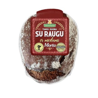 Dark bread with sourdough and honey MORTA, 500 g