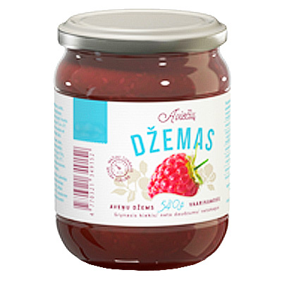 Jam raspberry SKANOVĖ, 540 g