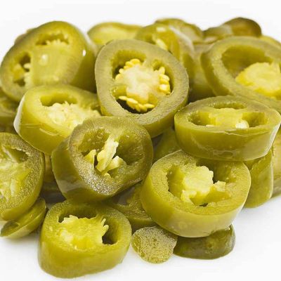 Chilli pepper sliced Jalapeno, SIBAS, 3 kg / 1.7 kg