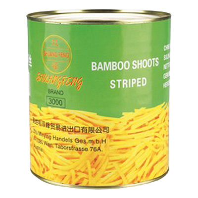 Bamboo canned strips 2.95 kg / 1.8 kg