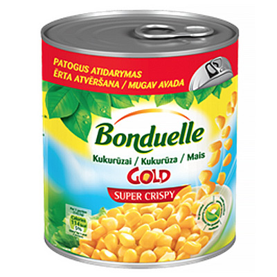 Corn BONDUELLE, 670 g / 570 g