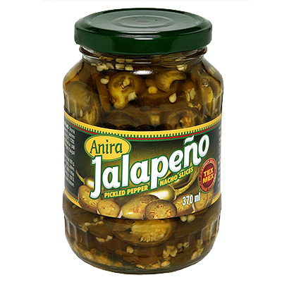 Chilli pepper sliced Jalapeno ANIRA 350 g / 3 kg / 190 g