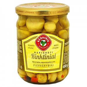 Mushrooms canned KKF, 480 g / 255 g