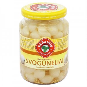 Small white onions KKF, 330 g / 190 g