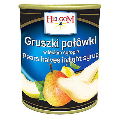 Pear halves in syrup 3.0 kg / 1.8 kg