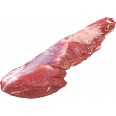 Frozen beef tenderloin chain off, kg