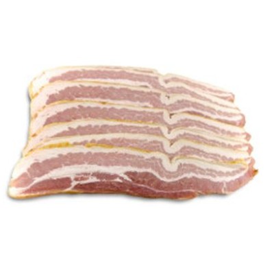 Pork bacon hot smoked sliced, REZEKNE, kg