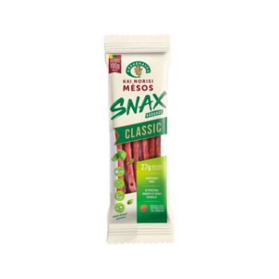 Dried pork sausages "Kabanosy Duzgės", 100 g