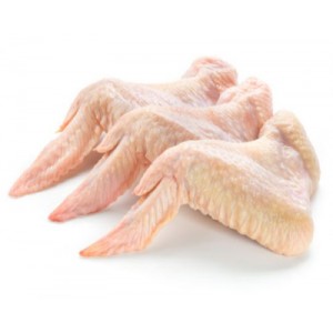 Frozen chicken broiler wings, 10 kg