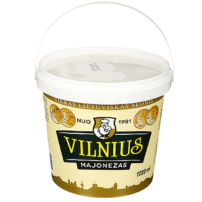 Mayonnaise Vilnius 35%, 5 kg