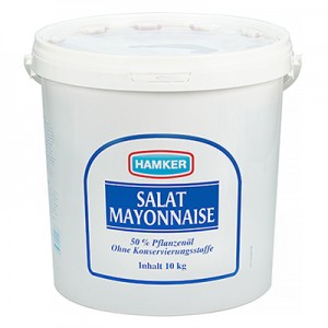Mayonnaise Hamker 50%, 10 kg