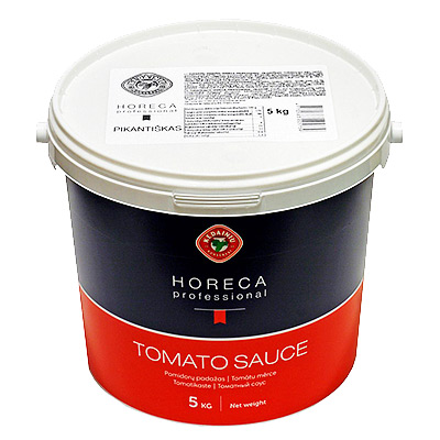 Tomato sauce piquant 24%, 5 kg