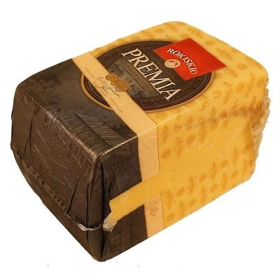 Cheese ferm Rokiškio weighed 45%, (piece~3 kg), kg