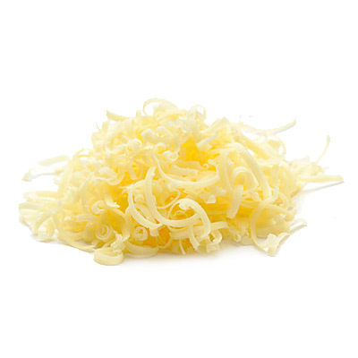 Cheese product with vegetable fat Mozzarella type 45%, grated, 1 kg