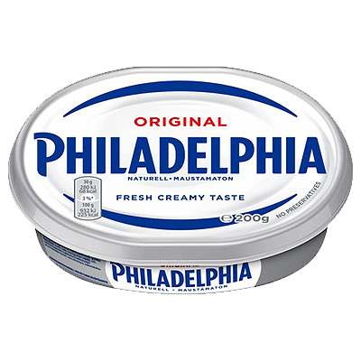 Šviežio sūrio gaminys PHILADELPHIA Original, 200 g