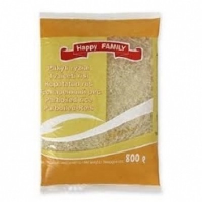 Rice paraboiled Happy Family, 800 g