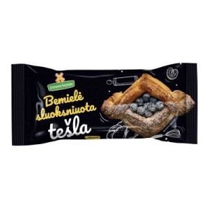 Tešla sluoksniuota, bemielė, šaldyta, 400 g