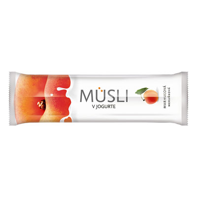 Cereal with apricots and yogurt, 30 g