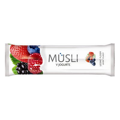 Cereal with wild berries and yogurt, 30 g