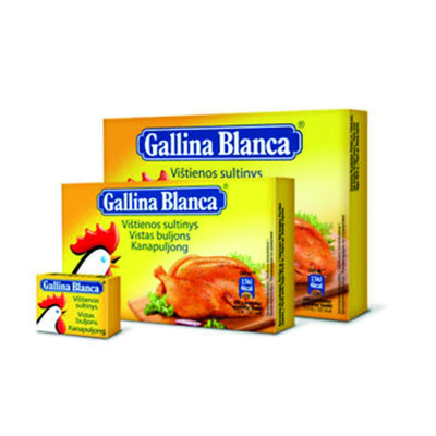 Chicken broth Galina Blanca (8 units), 80 g