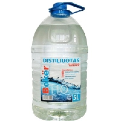 Water distilled BOKER, 5 L