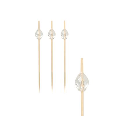Pins DIAMOND, bamboo, 9 cm, 100 pcs
