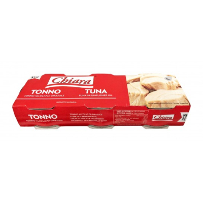 Tuna oil MAZZA, 3 units 80 g / 56 g