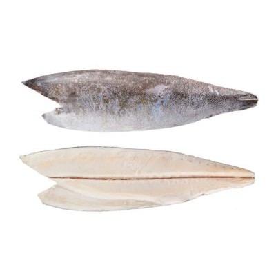 Geltondryžės riebžuvės filė su oda (pakuotė 2-4 kg), šaldyta,glazūra 10%, kg