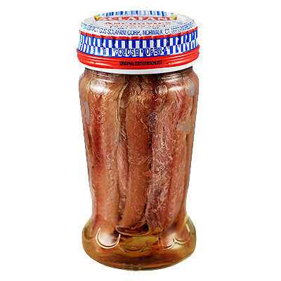 Anchovy fillets in sunflower oil 160 g / 82 g