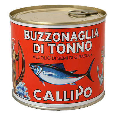Tuna oil Buzzonaglia 620 g / 405 g